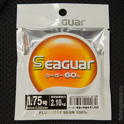 Флюрокарбоновая леска Seaguar 60 в упаковке