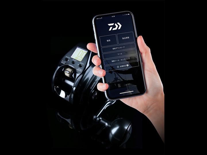Приложение для управления катушками Daiwa