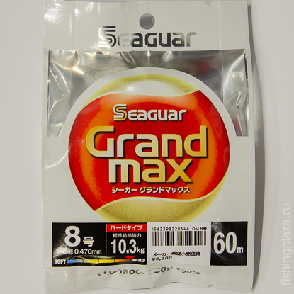 Флюрокарбоновая леска Seaguar Grandmax в упаковке