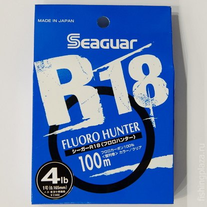 Флюрокарбоновая леска Seaguar R18 Fluoro Hunter 100м в упаковке