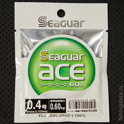Флюрокарбоновая леска Seaguar ACE в упаковке