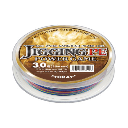 Плетенка для спиннинга Jigging PE Power Game на шпуле