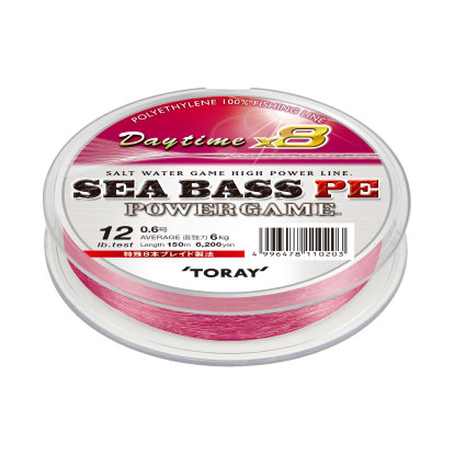 Плетенка для спиннинга Toray Seabass PE Power Game Daytime