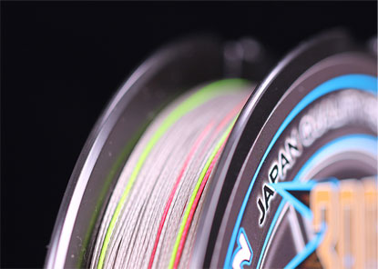 Плетенка для спиннинга Xbraid Castman Blue Special X8. Внешний вид